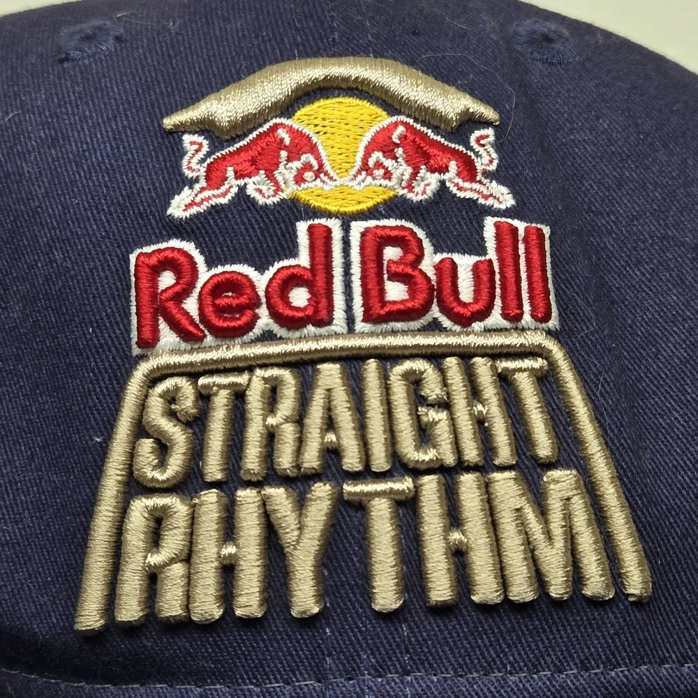 Red Bull Straight Rhythm Unisex Trucker Hat OSFM Snapback Embroidered READ